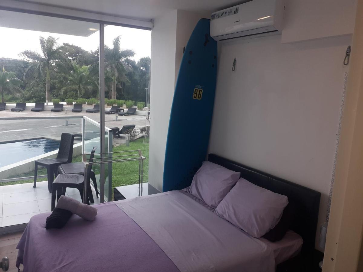 Apartamento En Balabeach Maria Chiquita In Front Of The Beach 2Hab Colon Eksteriør billede